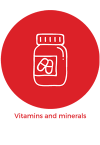 Vitamins and minerals